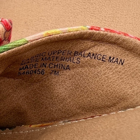 diba Pink Floral Fabric Wrapped Bow Slip On Sandal Size 7 Women’s - Picture 4 of 9